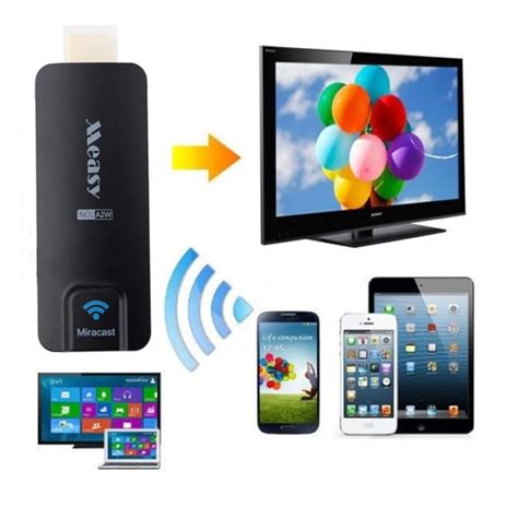 Miracast TV AirPlay Dongle DLAN Airplay HDMI WIFI for Tablet or Laptop onto HDTV PC Android OS ...