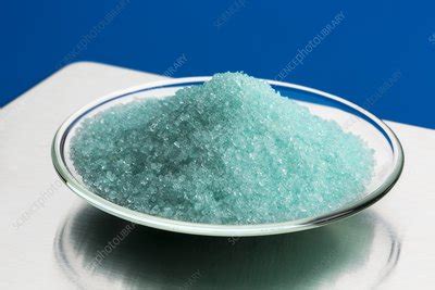 Iron ii sulphate - Stock Image - C028/4186 - Science Photo Library