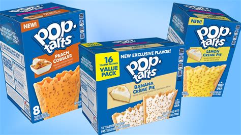 Pop Tarts' Newest Flavors Are Based On Iconic Fruit Desserts