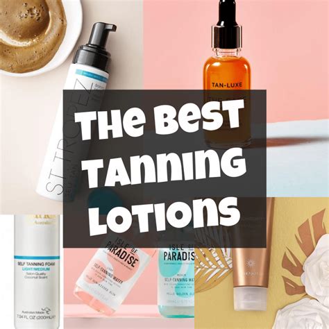 The best self tanning lotions for pale and fair skin.