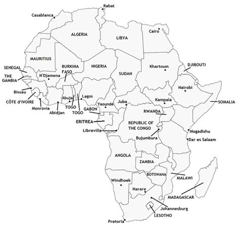 Fix the Africa Map Quiz