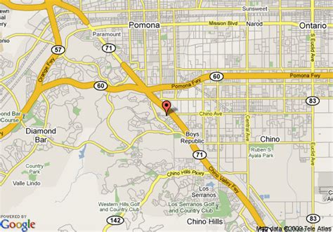 Chino Hills California Map | secretmuseum