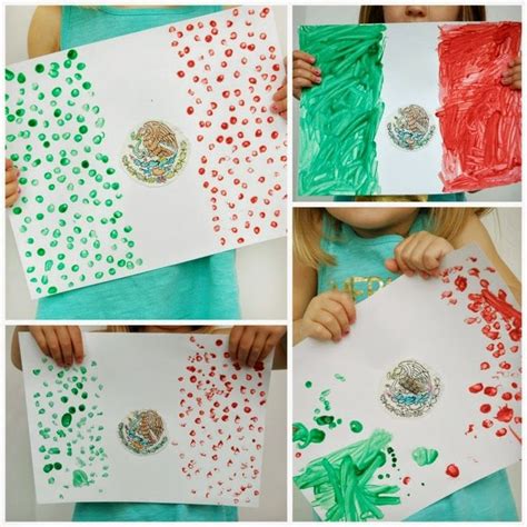 Mexican Flag Craft for Cinco De Mayo | Flag crafts, Cinco de mayo ...