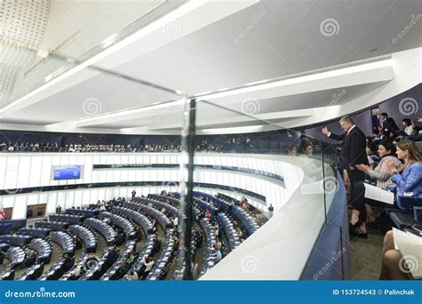 Plenary Session of the European Parliament in Strasbourg Editorial ...