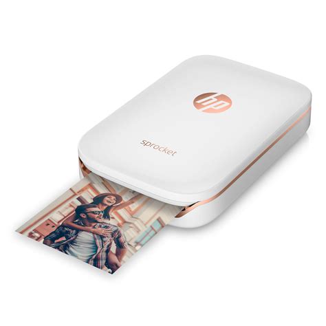 HP Sprocket Photo Printer Limited Edition, White and Rose Gold Gift Set | eBay