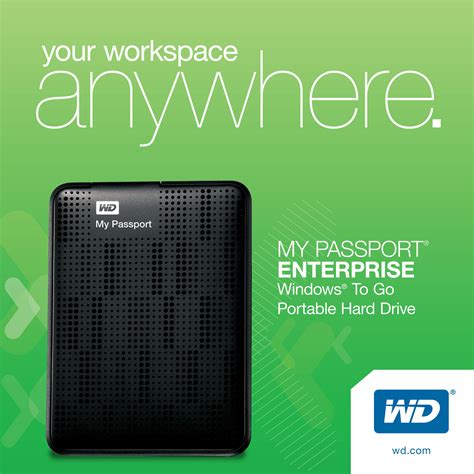 WD® Portable Hard Drives Certified For Use With Windows To Go