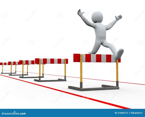 Track And Field Hurdles Clipart Free