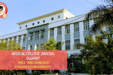 Medical College Baroda (Government Medical College, Vadodara) : Courses, Admissions, Fees ...