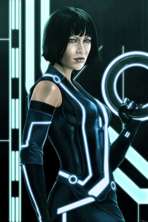 Quorra - Tron Legacy - Illustrations, MoviesCoolvibe – Digital Art