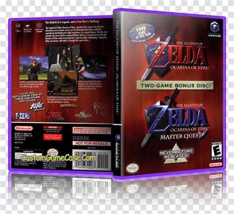 The Legend Of Zelda Ocarina Of Time Zelda Ocarina Of Time And Master Quest, Flyer, Poster, Paper ...