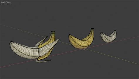 ArtStation - Banana 3D Model | Game Assets