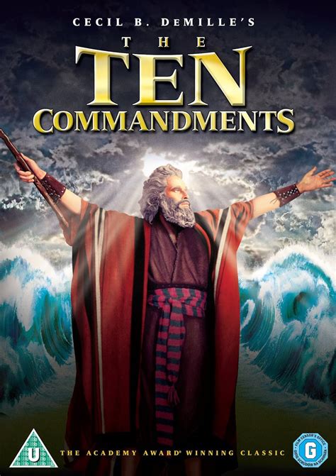 The Ten Commandments [DVD] [1956]: Amazon.co.uk: Charlton Heston, Yul ...