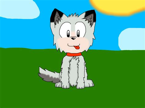 My Drawing Teh Minecraft Wolf by yinyang123ofroblox on DeviantArt