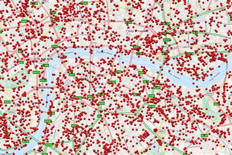 Interactive map of (almost) every WW2 bomb to fall on London | British GQ