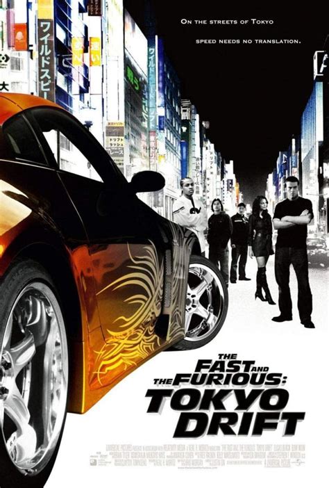 Tokyo Drift Movie Poster - Fast and Furious Facts