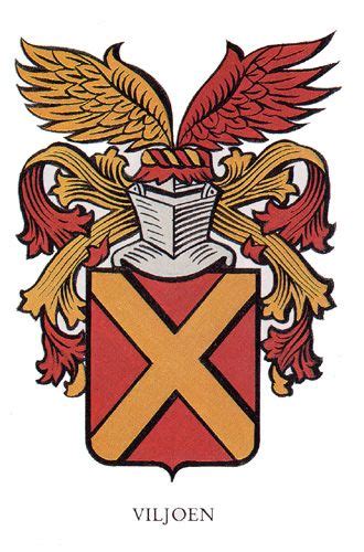 The Viljoen Family - 1 | Heraldry, Coat of arms, Arms