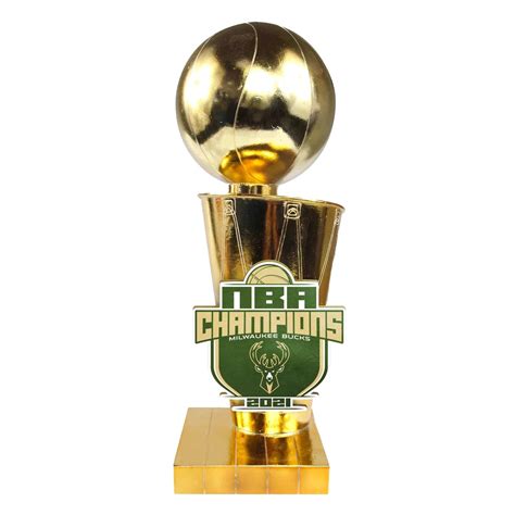 Milwaukee Bucks 2021 NBA Champions Trophy Replica