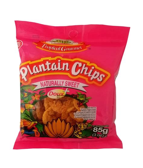 Plantain Chips Naturally Sweet Doux 85 g | Spice Town - Online Grocery Store