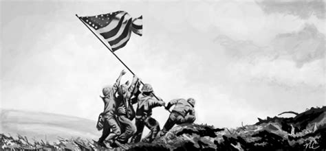 Iwo Jima Flag Raising Wallpaper - WallpaperSafari