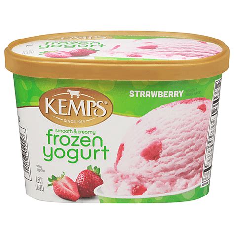 Kemps Strawberry Low Fat Frozen Yogurt | Frozen Yogurt | Miller and ...