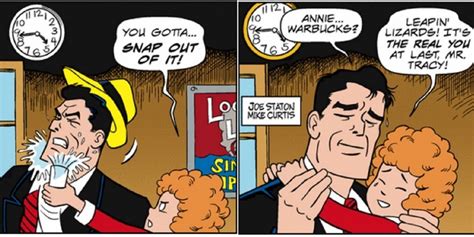 Dick Tracy Saved Little Orphan Annie's Life