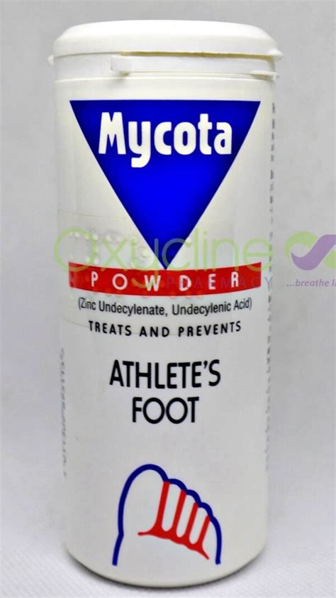 Mycota Powder Athletes Foot 70G - Oxycline Pharmacy