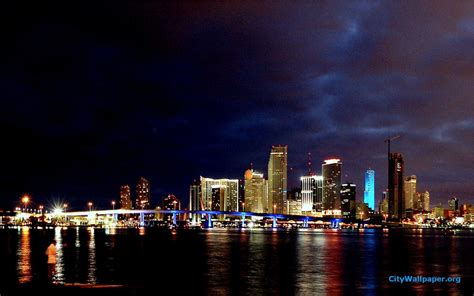 Miami Skyline Wallpapers - Wallpaper Cave