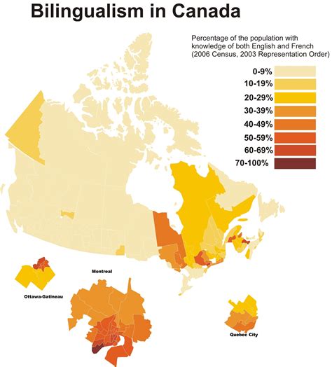 bilingualism in canada Infographic Map, Infographics, Language Map ...