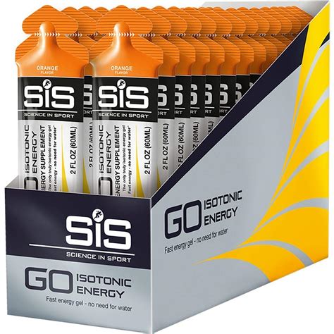 Science in Sport Energy Gel Pack, SIS Isotonic Energy Gel, 22g Fast ...