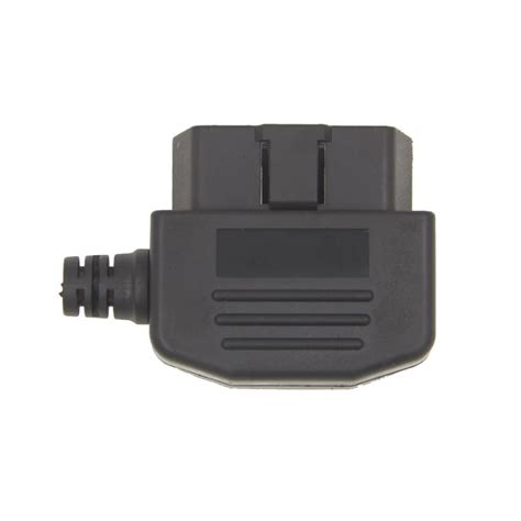 OBD2 16Pin Connector OBD Male Plug 90 Degrees Transfer OBD2 Adaptor Car ...