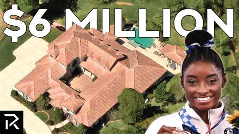 Inside Simone Biles Million Dollar Mansion - YouTube