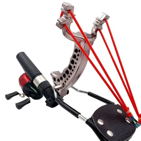 Powerful Slingshot Fishing Hunting Set Pro Fish Shooting Arrow Catapult ...