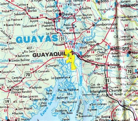 Guayaquil Quito Map