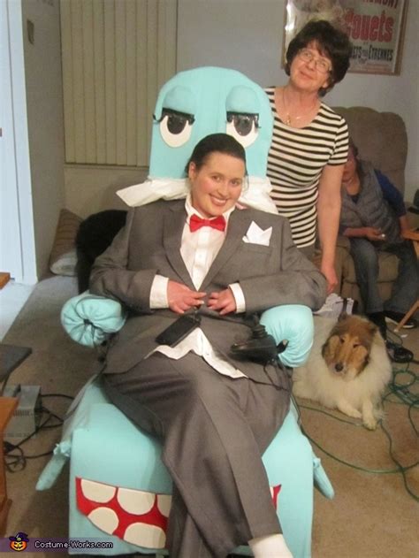 Pee-wee Herman and Chairy Costume | Creative DIY Costumes