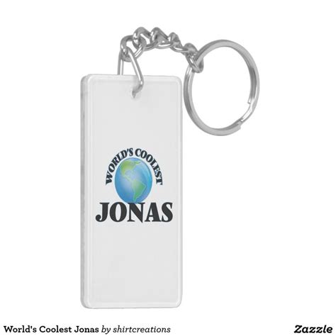 World's Coolest Jonas Keychain | Zazzle | Keychain, Best gifts, Calm