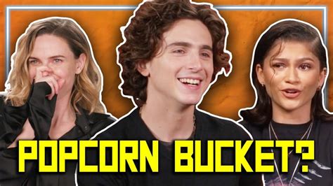 DUNE 2 Cast Interviews Get Spicy | Timothée Chalamet, Zendaya, Florence Pugh, Austin Butler ...