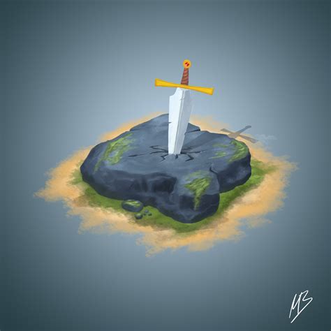 ArtStation - Sword in stone