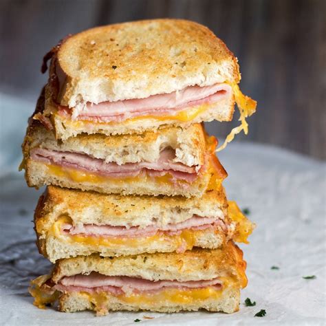 Air Fryer Grilled Ham and Cheese (Perfectly Melted Cheese!) - Bake It With Love