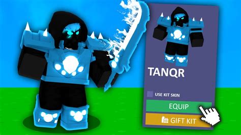 I became the TANQR KIT in Roblox Bedwars - YouTube