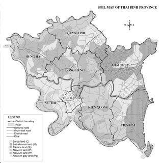 location of Thai Binh province (Atlas Vietnam, 2001) | Download Scientific Diagram