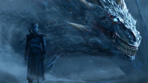 Night King, Dragon, Game of Thrones, 4K, #81 Wallpaper PC Desktop