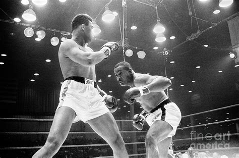 Cassius Clay Vs Sonny Liston #3 by The Stanley Weston Archive