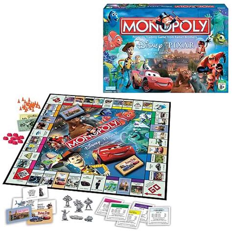 Disney Pixar Edition 2007 Monopoly Game - Entertainment Earth