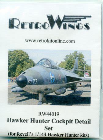 Hawker Hunter Cockpit for Revell
