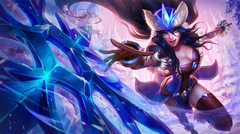 Sivir LoL Snowdown Snow Storm Skin 118 | Anon Forge