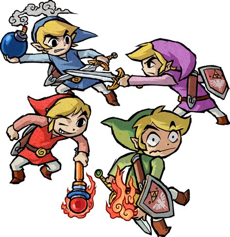 Characters in Four Swords Adventures - Zelda Wiki