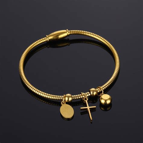 Virgin Mary Cross Bracelet – BGCOPPER