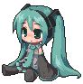 Hatsune Miku pixel by shiruku-nakoshi on deviantART