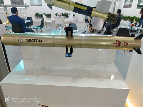 Sankalan Chattopadhyay on Twitter: "#AeroIndia Indian indigenous ATGM ...