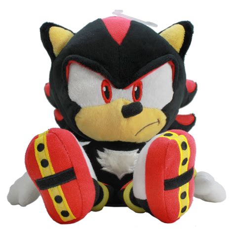 New Authentic Sanei 9" Shadow Stuffed Plush Sonic the Hedgehog | Shadow the hedgehog, Sonic ...